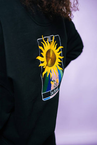 SWEAT NOIR LE SOLEIL